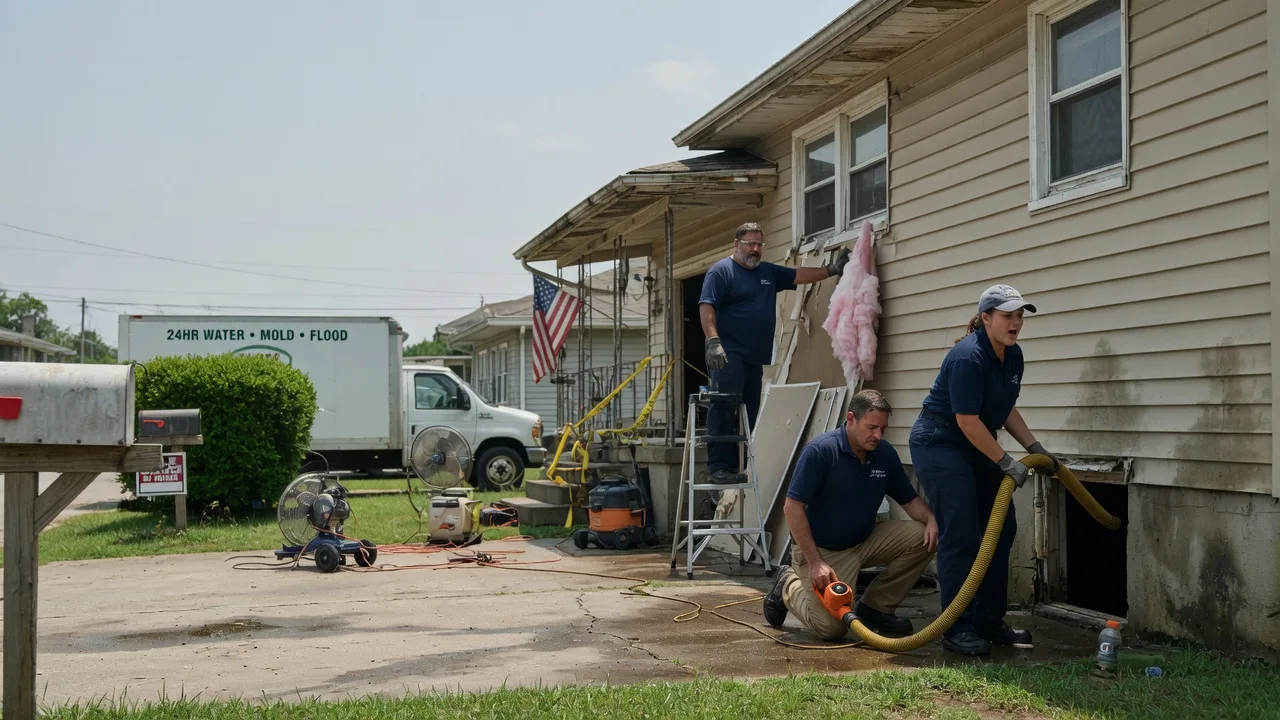 Water Damage Repair in Mount Sidney, VA near me